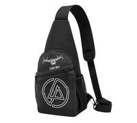 Lin-kin Rock *Park- Chester Singer Benning*ton Casual Crossbody Sling Bag - Unisex Shoulder Bag for Music Fans - Adjustable Strap, Travel, Outdoor, Everyday Use