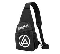 Lin-kin Rock *Park- Chester Singer Benning*ton Casual Crossbody Sling Bag - Unisex Shoulder Bag for Music Fans - Adjustable Strap, Travel, Outdoor, Everyday Use