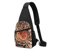Lin-kin Rock *Park- Chester Singer Benning*ton Casual Crossbody Sling Bag - Unisex Shoulder Bag for Music Fans - Adjustable Strap, Travel, Outdoor, Everyday Use