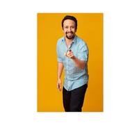 Lin-Manuel Miranda Poster (3) Canvas Poster Wall Art Decor Print Picture Paintings for Living Room Bedroom Decoration Unframe-style 12x18inch(30x45cm)