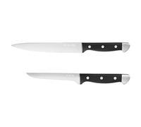 LIN ZHI REN Kitchen Knife Set - Slicing Knife + Boning Knife - Premium Stainless Steel, Ergonomic Handle, Suitable for Meat, Barbecue, and Professional Cooking