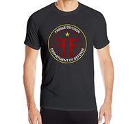 LIN50YIIY Fringe Division Man's Short Sleeve T-Shirt Dry Fit Running T-Shirts(XX-Large)