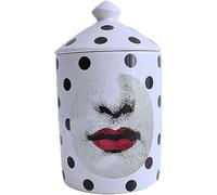 Lina Cavalieri Ceramic Aromatherapy Candle Jar, Fornase Pen Holder, Beauty Ceramic Storage Jar, Mini Vase, Candle Holder Tray, Home Decorative Bottles, Decorative Jars (A23)