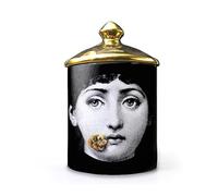 Lina Cavalieri Ceramic Aromatherapy Candle Jar, Fornase Pen Holder, Beauty Ceramic Storage Jar, Mini Vase, Candle Holder Tray, Home Decorative Bottles, Decorative Jars (E13)