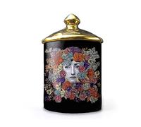 Lina Cavalieri Ceramic Aromatherapy Candle Jar, Fornase Pen Holder, Beauty Ceramic Storage Jar, Mini Vase, Candle Holder Tray, Home Decorative Bottles, Decorative Jars (D12)