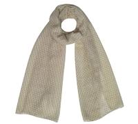 Lina & Lily Polka Dot Print Women's Scarf Lightweight (Beige-Mini Dots)