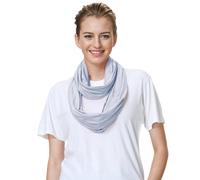 Lina & Lily Premium Modal Jersey Knit Women's Infinity Scarf Snood Lightweight (Baby Blue)