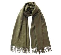Lina & Lily Women's Pashmina Scarf Shawl Wrap (Army Green)