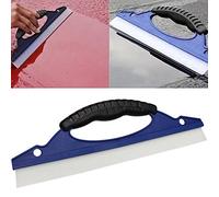 LinaLife 12" Waterblade Silicone Drying Blade Car Window Wiper Wash Clean Water Dry Cleaner Good Grips Auto Water Blade, Shower Squeegee, for Automotive Home Clean