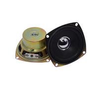 LinaLife 2 Pack 3 Inch 78 MM Full Range Audio Speakers 4 Ohm 10W Bubble Edge 60 Magnetic Smart Bluetooth Speaker Home Sound DIY Small Stereo Woofer Loudspeaker for Arduino and Speaker