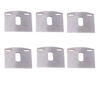 LinaLife 6 PCS Metal Blade for 10'' Adjustable Spoke Shave Hand Plane, High Grade Metal and Steel, Classic Style