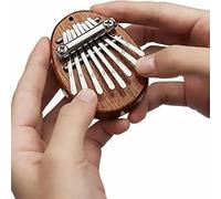 LinaLife 8 Key Mini Kalimba exquisite Finger Thumb Piano Marimba Musical good accessory Pendant Gift for Kids and Adults and Beginners,Pocket Musical