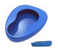 LinaLife Firm Thick Bed Pan for Bedridden Patient Heavy Duty PP Bed Pans Stable PP Bedpans for Women & Men Hospital Home Bedpan Emergency Device Smooth for Females Male Bedridden Elderly Patient