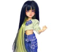 LINARA Original 1/6 BJD Ball Jointed Dolls 12 Inch Cool Style Jointed Doll with Clothes Collection Action Figure Toys Christmas Birthday Gifts for 15+ Year Old