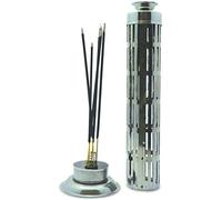 LINASO Stainless Steel Incense Stick Holder Agarbati Stand for Pooja