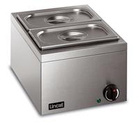 Lincat LBM Commercial Dry Heat Bain Marie 2 x 1/4 GN 285mm Wide