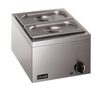 Lincat KX097 Bain Marie 2 Pot, Wet/Dry Heat, Stainless Steel