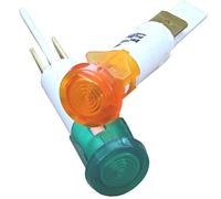 LINCAT NE42 Amber & NE43 Green Round NEON 10mm will fit any Lincat equipment requiring 10mm Neon including Fryer Grill Griddle Pizza Oven Pasta Boiler