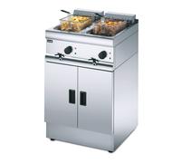 Lincat Silverlink 600 Floor-standing Electric Fryer - Twin Tank 2 x 9 Ltr Multi-phase