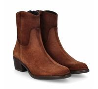 Lince | Campero Comfortable Boot | Rubber Sole | Removable Gel Insole | I33101| Made in Spain, Walnut Split Leather, 8.5 UK