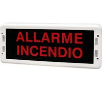 Lince Spa 1791 Alb/Lmp - Led Acoustic Fire Sign Plate