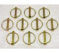 LinchPins Tractor x10 8MM (Lynchpin Linch pin Trailer Fastener Secure)