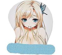 LINCMAN Anime Kashiwazaki Sena C Mouse Pads with Wrist Rest Gaming 3D Mousepads 2Way Skin (Sena F)