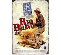 LINCMAN John Wayne Metal Tin Sign -Longest Day Movie Film Posters Vintage Bar Signs Restaurant Decor 12 X 8 Inch Cowboy Movie -47 12x8 inch