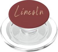 Lincoln California Vintage elegant design PopSockets PopGrip for MagSafe