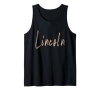 Lincoln California Vintage elegant design Tank Top