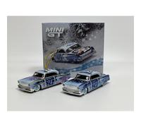 Lincoln Capri Christmas Hot Rod By Tim Sadchikov 1:64 Mini GT MGT00888L