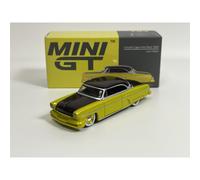 Lincoln Capri Hot Rod 1954 Lime Yellow LHD 1:64 Scale Mini GT MGT00794L