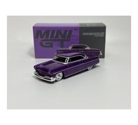 Lincoln Capri Hot Rod 1954 Purple Metallic LHD 1:64 Scale MGT00757L