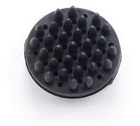 Lincoln Circular Rubber Curry Comb - Black