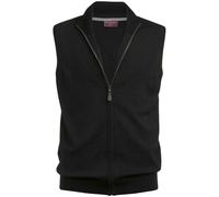Lincoln Cotton Blend Knitted Gilet Brook Taverner Black M