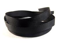 Lincoln Crafts - 10mm Quality Grosgrain Ribbon, Black, 100 Yard Roll