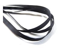 Lincoln Crafts - 6mm Quality Grosgrain Ribbon, Black, 100 Yard Roll