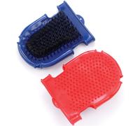 Lincoln Dual Purpose Grooming Glove - Red
