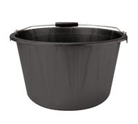 Lincoln Feed Bucket Black (15 Litre)