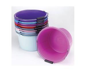 Lincoln Feed Bucket - Purple - 15 litre