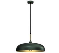 Lincoln Green Pendant Lamp 45 cm Hand Made Scandi Style Gold Interior Milagro Green One Size