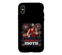 Lincoln Guitar 250th Nation's Milestone 1776-2026 Case for iPhone X/XS