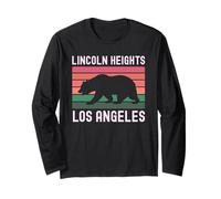 Lincoln Heights Los Angeles 323 Latino Chicano NELA 213 Long Sleeve T-Shirt