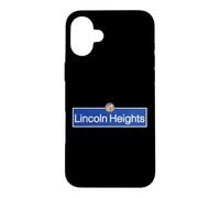 Lincoln Heights Los Angeles Street Sign Men Latino NELA Case for iPhone 16 Plus