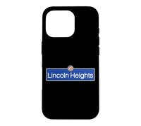 Lincoln Heights Los Angeles Street Sign Men Latino NELA Case for iPhone 16 Pro