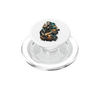 Lincoln Highway Guitar Storm Patriotic Rock Legend president PopSockets PopGrip for MagSafe