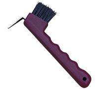 Lincoln Hoof Pick With Brush Purple (One Size)