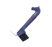 Lincoln Horse Head Hoof Pick With Brush Blue (One Size)