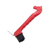 Lincoln Horse Head Hoof Pick With Brush Red (One Size)