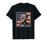 Lincoln Knew US USA President Zombie Alien Horror Graphic T-Shirt